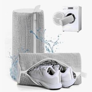NWOT  Shoe Washing Laundry Bag & Dryer bag -2 White bags